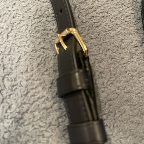 Coach quilted dark blue purse - Picture 12 of 14